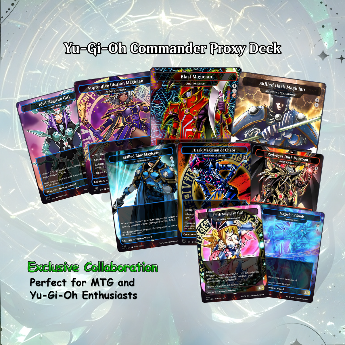 Yu-Gi-Oh! Dark Magician Proxy Commander Deck | VoidForge Proxy