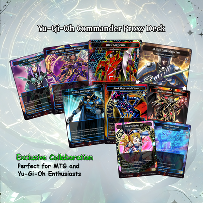 Yu-Gi-Oh! Dark Magician Proxy Commander Deck | VoidForge Proxy