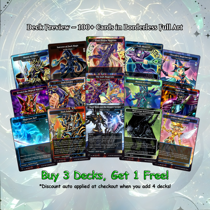 Yu-Gi-Oh! Dark Magician Proxy Commander Deck | VoidForge Proxy