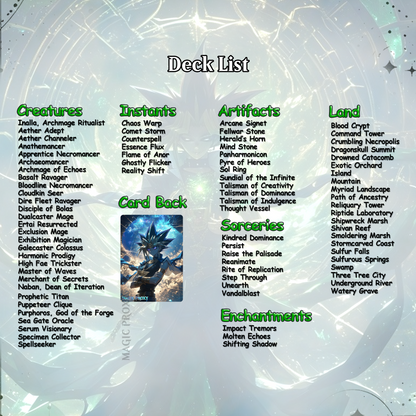 Yu-Gi-Oh! Dark Magician Proxy Commander Deck | VoidForge Proxy
